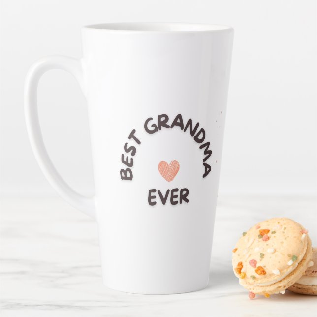 Best Grandma Ever Personalized Milchtasse (Beispiel)