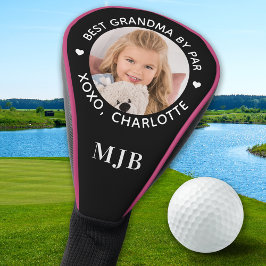 BEST GRANDMA NACH PAR Benutzerdefiniertes Foto Coo Golf Headcover