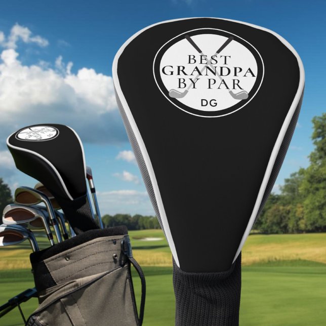 BEST GRANDPA BY PAR Monogram Name Clubs Golf Headcover (Von Creator hochgeladen)