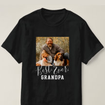 BEST GRANDPA EVER Custom Foto Vatertag