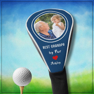 BEST GRANDPA NACH PAR Custom Foto Golf Headcover