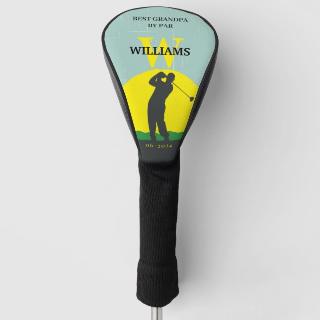 BEST GRANDPA NACH PAR GOLF HEADCOVER (Vorderseite)