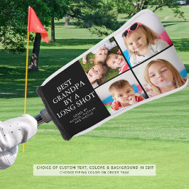 BEST GRANDPA VON EINEM LANGEN SHOT 4 Foto Collage Golf Headcover