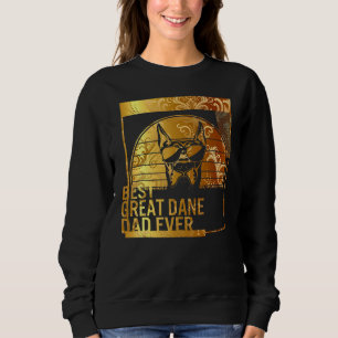 Best Great Dane Vater Ever dog dad for men Dog Fat Sweatshirt