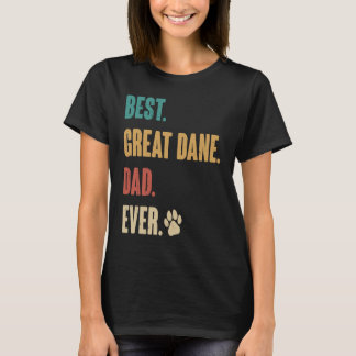 Best Great Dane Vater Great Dane Dog T-Shirt