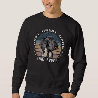 Best Great Dane Vater jemals Vintag Great Dane Ret Sweatshirt
