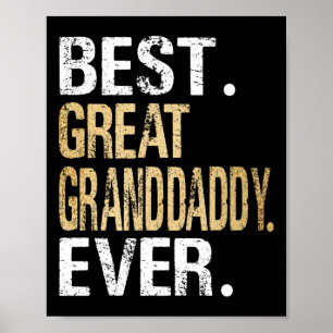 Best Great Granddadi je Special Großartiger Opa Poster