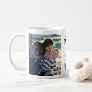Best Great Oma jemals Floral Wreath Foto Kaffeetasse