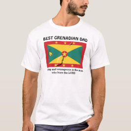 BEST GRENADIAN VATER Strong Courageagement Persona T-Shirt