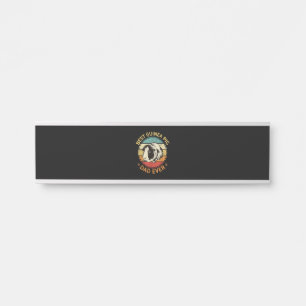 Best Guinea Pig Vater Ever Funny Guinea Pig Daddy Türschild