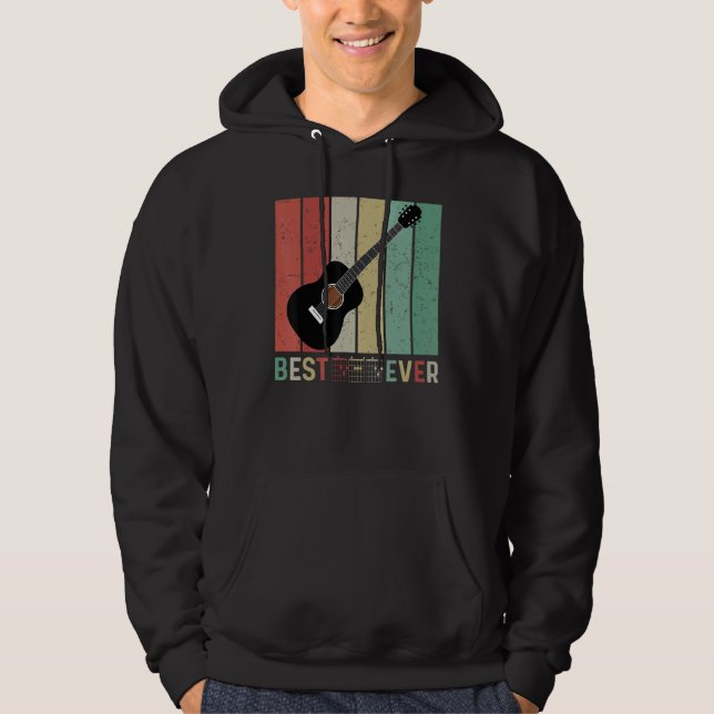 best guitar dad ever chords best dad guitar dad Re Hoodie (Vorderseite)