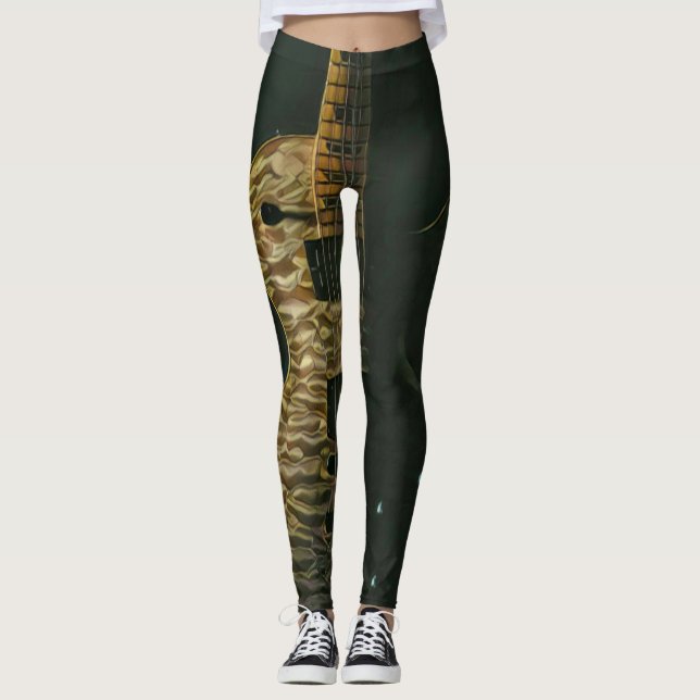Best guitarist ever leggings (Vorderseite)