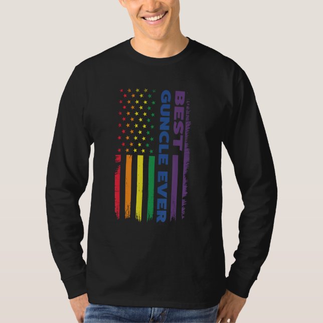 best guncle ever gay pride LGBT T-Shirt (Vorderseite)