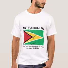 BEST GUYANESE VATER Strong Courageageagement Perso T-Shirt