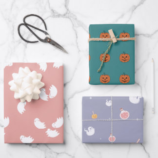 Best Halloween Geschenkpapier Set