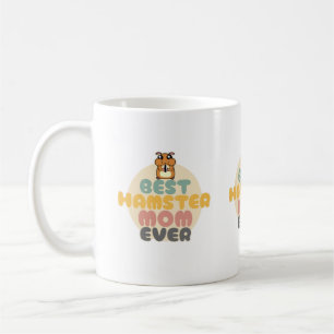Best Hamster Mama Ever - Niedlicher Hamster Kaffeetasse