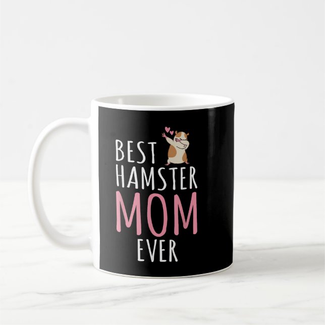 Best Hamster Mama Niedlich Hamster Eigentümer Kaffeetasse (Links)