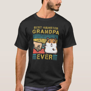 Best Hamster Opa Ever Cavy Hammy Daddy Papa Gr T-Shirt