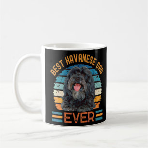 Best Havanese Dad Ever Dog Father's Day Tee Kaffeetasse