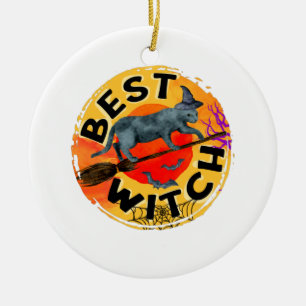 Best Hexe Keramik Ornament