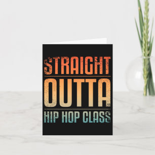 Best Hip Hop Dance Art für Männer Hip Hop Danci Karte