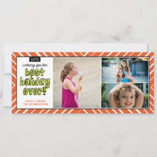 Best Holiday Ever x3! Feiertagskarte