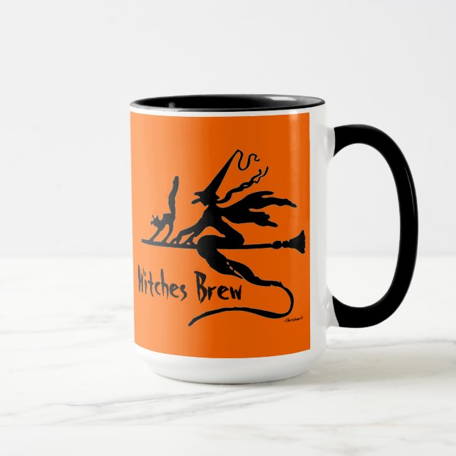 BEST HOLLOWEEN TASSE - WITCHES BREW - FUNNY GIFTS (Rechts)