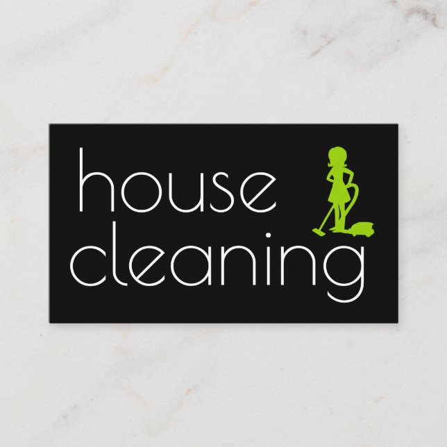 Best House Clearing Business Card Visitenkarte (Vorderseite)