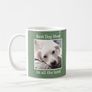 Best Hund Mama Niedlich Welpe Hund Green Coffee Ta Kaffeetasse
