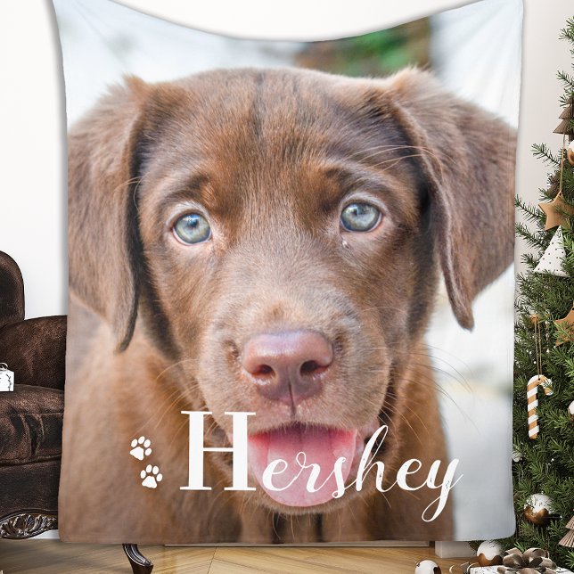 Best Hund Personalisiert Pet Labrador Puppy Foto Fleecedecke (Von Creator hochgeladen)