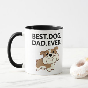 Best Hund Vater Ever - English Bulldog Welpe Tasse