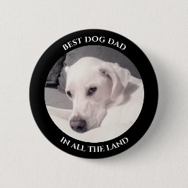 Best Hund Vater Foto Niedlich Weiße Welpe Hunde Sc Button