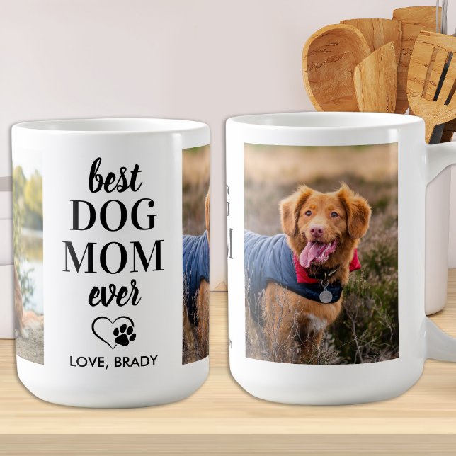 BEST Hunde Mama Eben Personalisiertes Haustier 2 F Kaffeetasse (Von Creator hochgeladen)