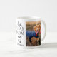 BEST Hunde Mama Ever Personalisiertes Tier 2 Foto Kaffeetasse (VorderseiteRechts)