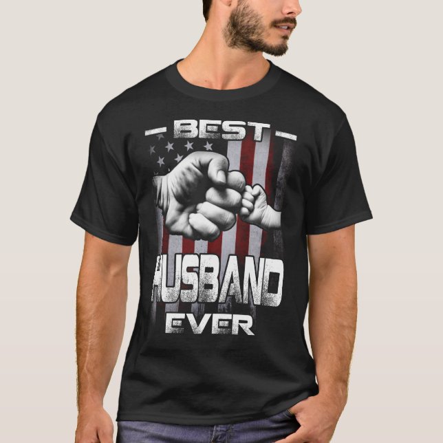 Best HUSBAND Ever Fist-Bump-T - Shirt (Vorderseite)
