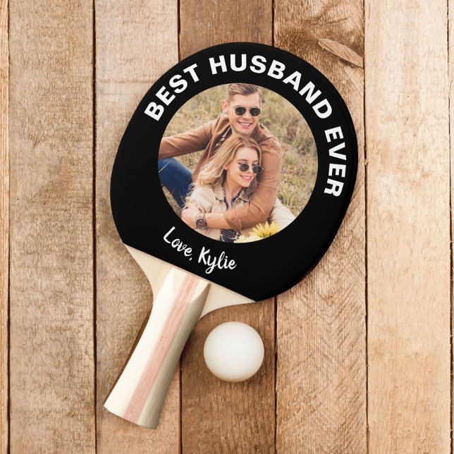 Best Husband Ever Foto Tischtennis Schläger (Von Creator hochgeladen)