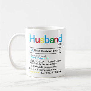 Best Husband Ever Search Motor Ergebnismeldung Kaffeetasse