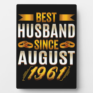 Best Husband Funny 59th Anniversary Parents Fotoplatte