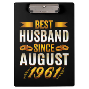 Best Husband Funny 59th Anniversary Parents Klemmbrett