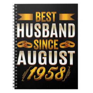 Best Husband FunnyAnniversary Mama Vater Notizblock