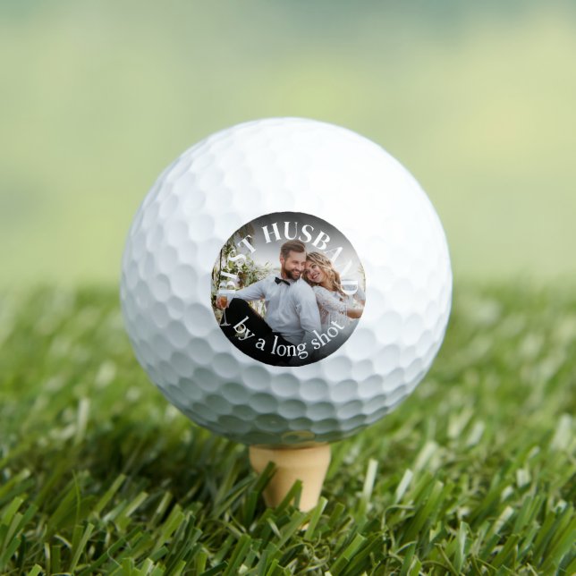 Best HUSBAND Liebe Foto Golf Balls Golfball (Insitu T-Shirt)