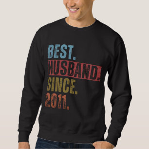 BEST HUSBAND SEIT 2011 SWEATSHIRT