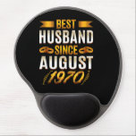 Best Husband Since August 1970 Gel Mousepad<br><div class="desc">Best Husband Since August 1970 Funny Anniversary Funny gift for any husband or dad is a cool guy For him ohrfeits boyfriend, husband valentines day funny gift idea. also great for father's day, birthday ohrs, anniversary gift, new Year gift, Christmas ohrts, the t Gift for boyfriend, perfectines day gift from...</div>