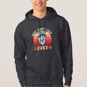 Best husky Papa jemals Ultimate Liebe Bond Dog Dad Hoodie