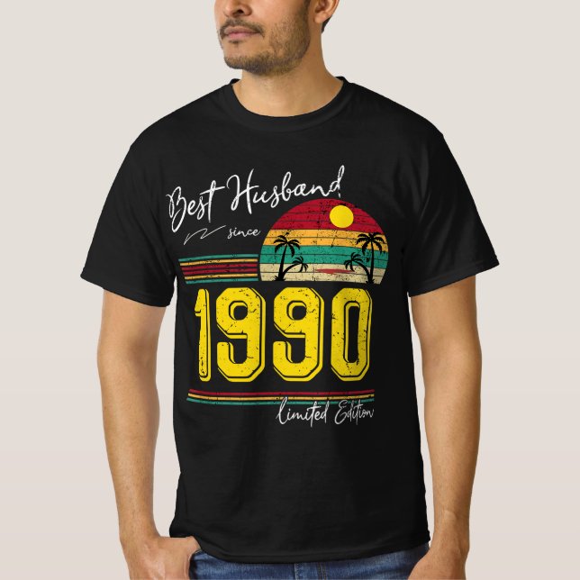 Best Husman Wedding Anniversary Gaben Husband Sinc T-Shirt (Vorderseite)