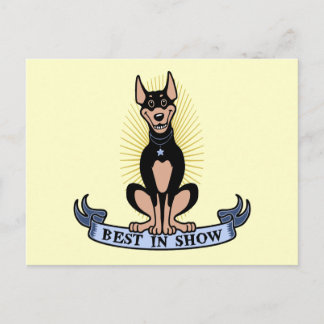 Best in Show -Dobe Postkarte