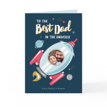 Best in the Universe Vatertag Card