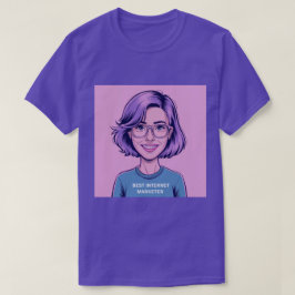 Best Internet Marketer Comic T - Shirt