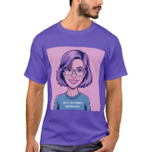 Best Internet Marketer Comic T - Shirt