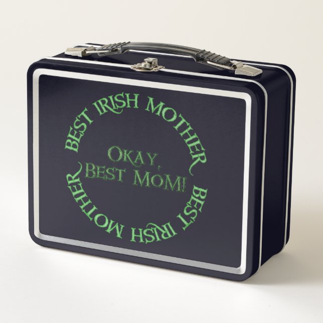 Best Irish Mother Black Lunchbox (Vorderseite)